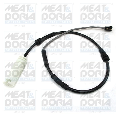 Warning Contact, brake pad wear